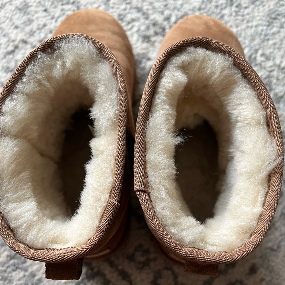 Ugg boots. Purchased in October 2023